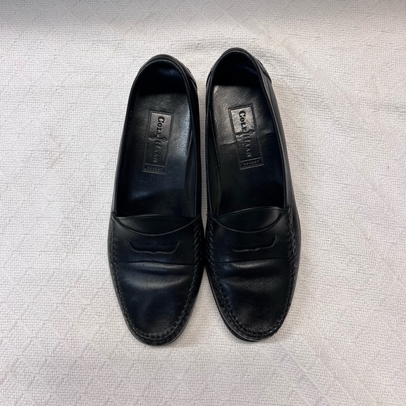 Cole Haan Black Loafers - Picture 1 of 5